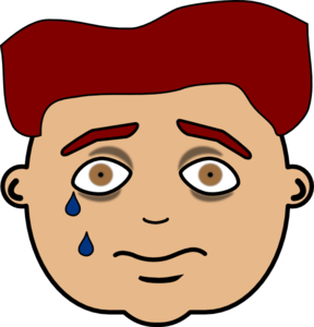 288x300 Sad Clip Art