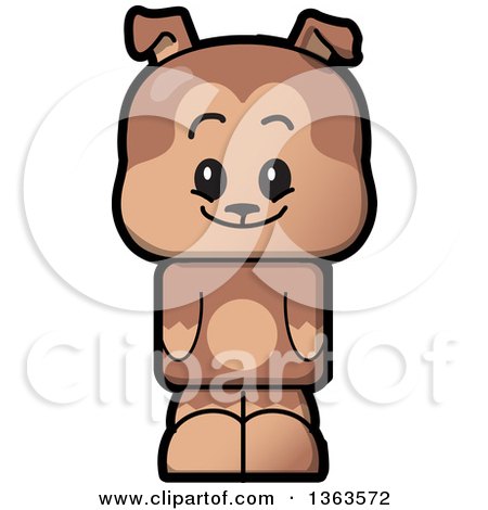 450x470 Clipart Of A Cartoon Sad Dog Holding A Leash In His Mouth, Wanting