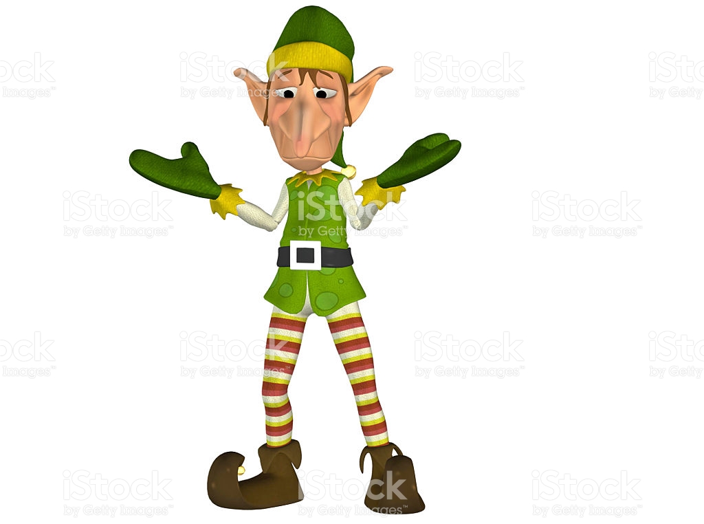 1024x762 Elf Clipart Sad