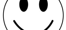 272x125 Smiley Face Black And White Smiley Face Sad Straight Free Download