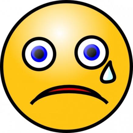 438x438 Sad Clipart Cartoon
