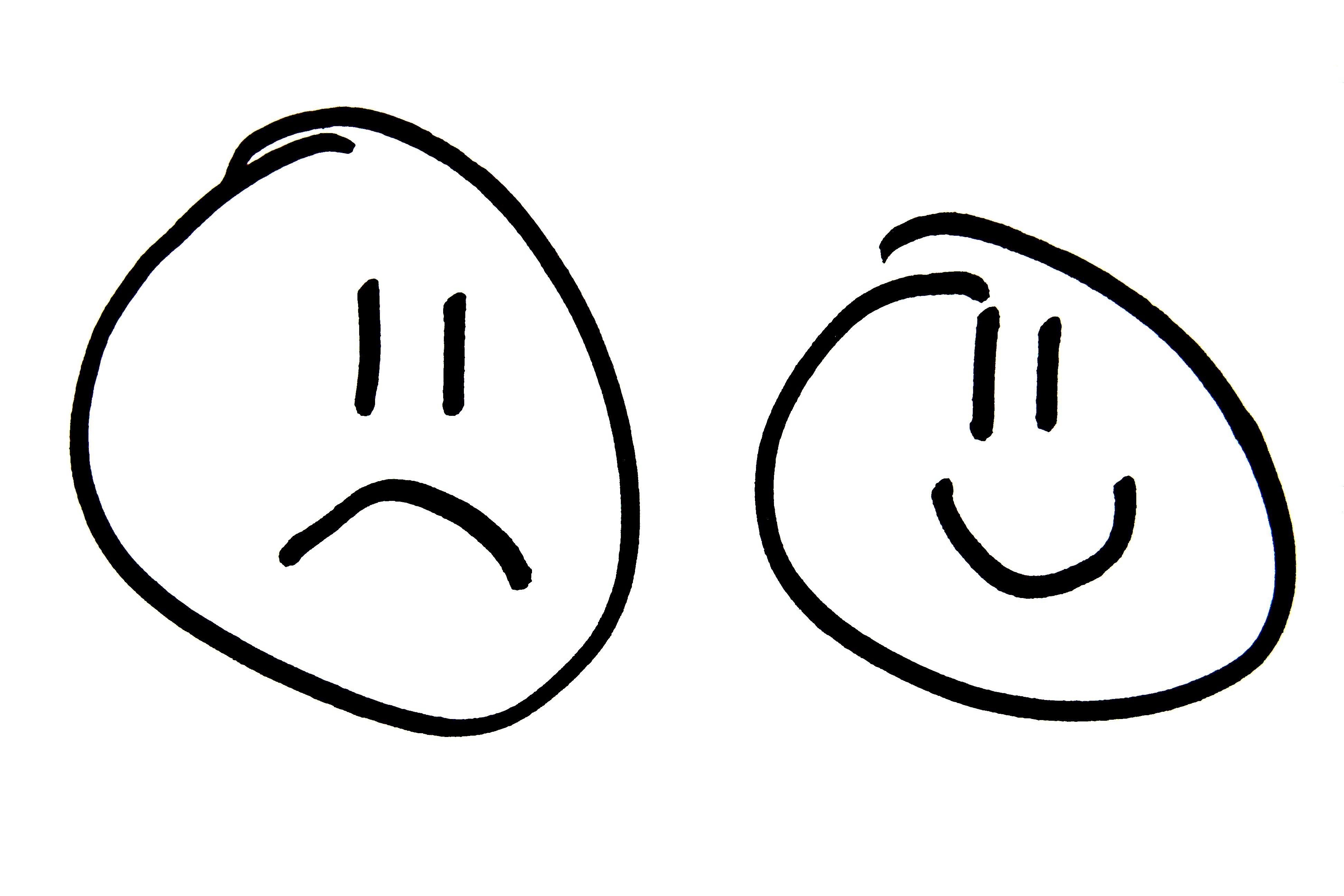 3888x2592 Hd Sad Face Clip Art Image Clipartix Design
