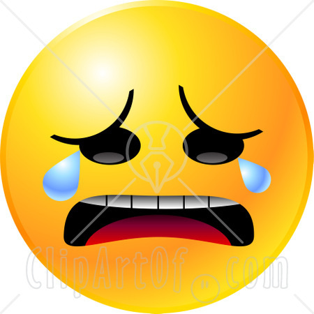 450x450 Crying Smiley Face Clipart