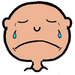 250x251 Sad Face Crying Clipart 2