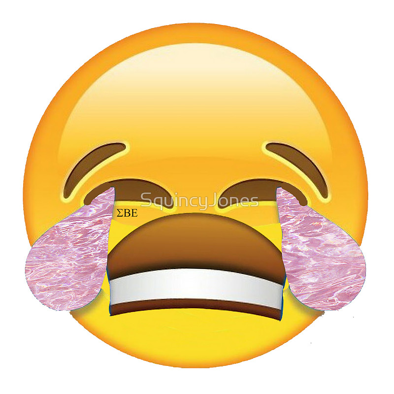 800x800 Crying Sad Face Emoji Lean Stickers By Squincyjones Redbubble
