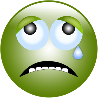 400x400 Sad Face Crying Clipart