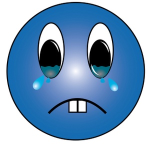 300x300 Sad Face Crying Clip Art Dromgdg Top