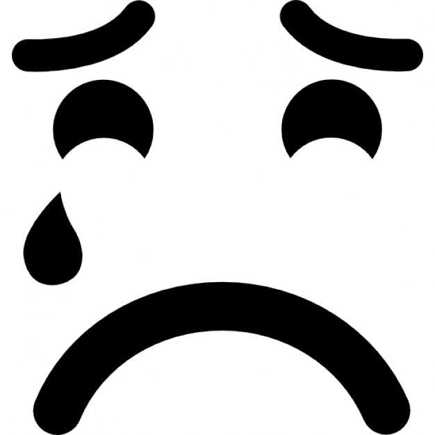 626x626 Sad Suffering Crying Emoticon Face Icons Free Download