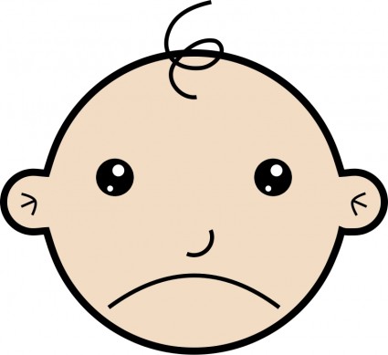 425x389 Sad Face Clip Art Download