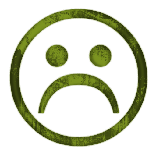 512x512 Sadness Clipart Sick Face