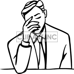 250x251 Unhappy Person Clipart