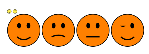 524x192 Drawn Smiley Frowny