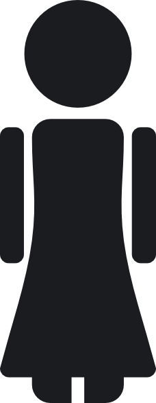 228x587 Girl Stick Figure Clip Art