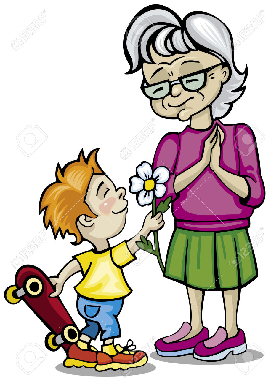 915x1300 Sad Clipart Grandparent