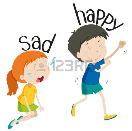 450x446 Children Expressing Different Emotions Illustration Royalty Free