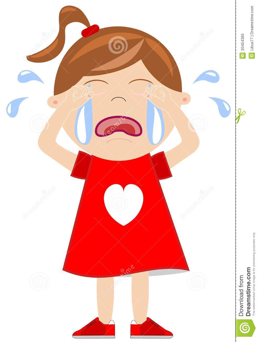 985x1300 Free Clipart Of The Crying In A Corner