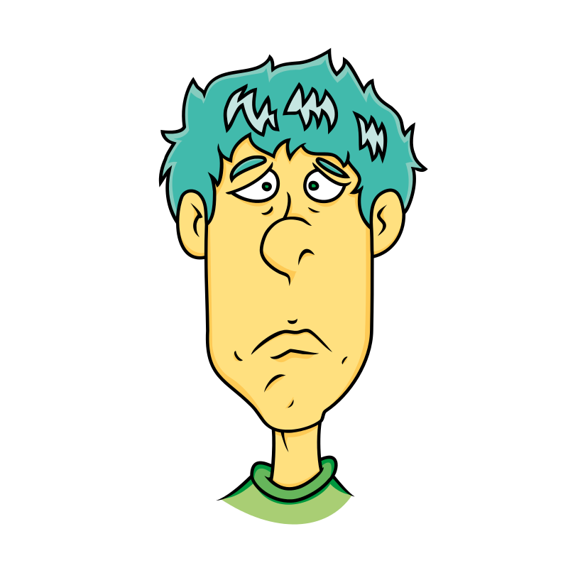 800x800 Free Clipart Face Of Sad Man Knollbaco