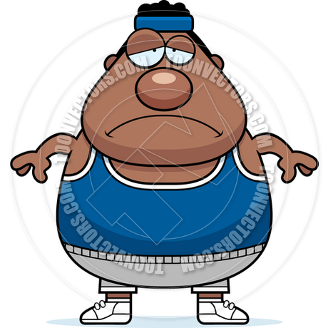460x460 Cartoon Fitness Workout Man Sad By Cory Thoman Toon Vectors Eps