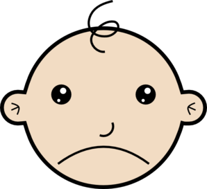 298x273 Sad Baby Clip Art