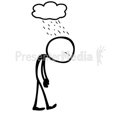 400x400 Sad Clipart Stickman