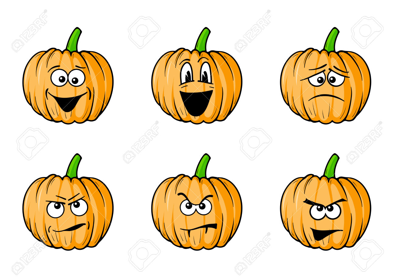 1300x919 Pumpkin Clipart Emotion
