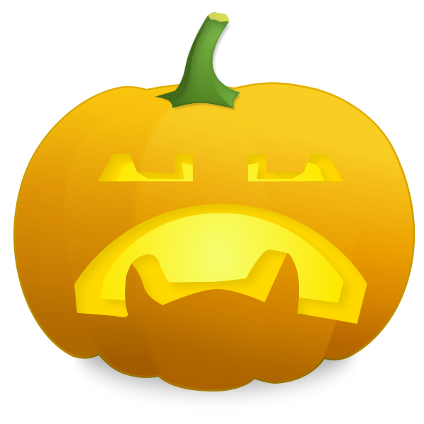 600x600 Pumpkin Sad Fangs