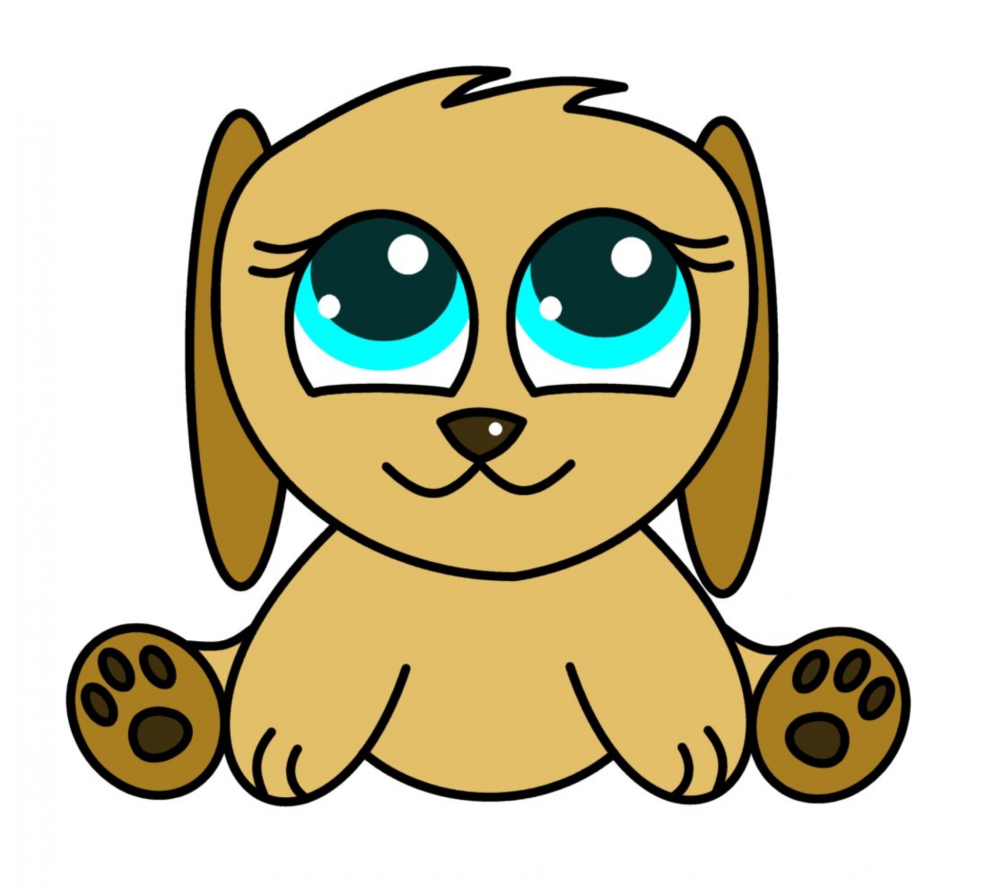 1920x1727 Puppy Cartoon Clipart