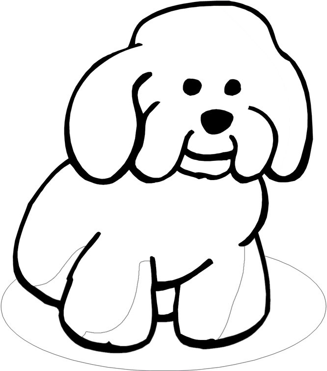 666x754 Baby Dogs Coloring Pages Sad Puppy Cartoon Puppies Sad Coloring