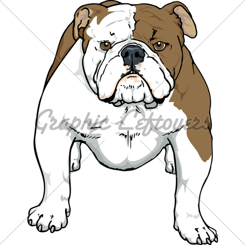 500x500 Sad Bulldog Clipart