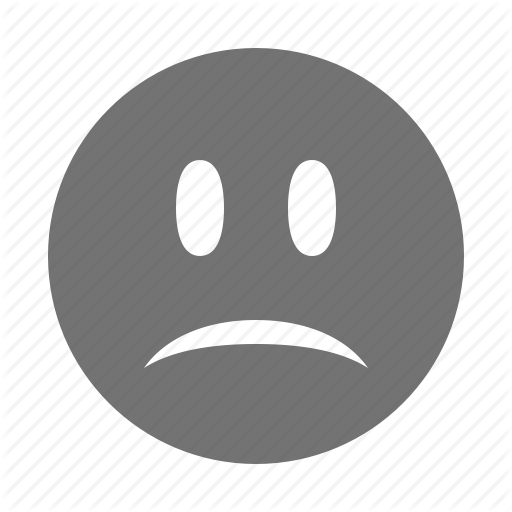 512x512 Emoticon, Face, Sad, Smiley Icon Icon Search Engine