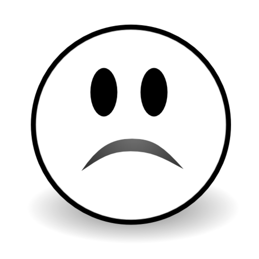 527x527 Sadness Clipart Frowny Face