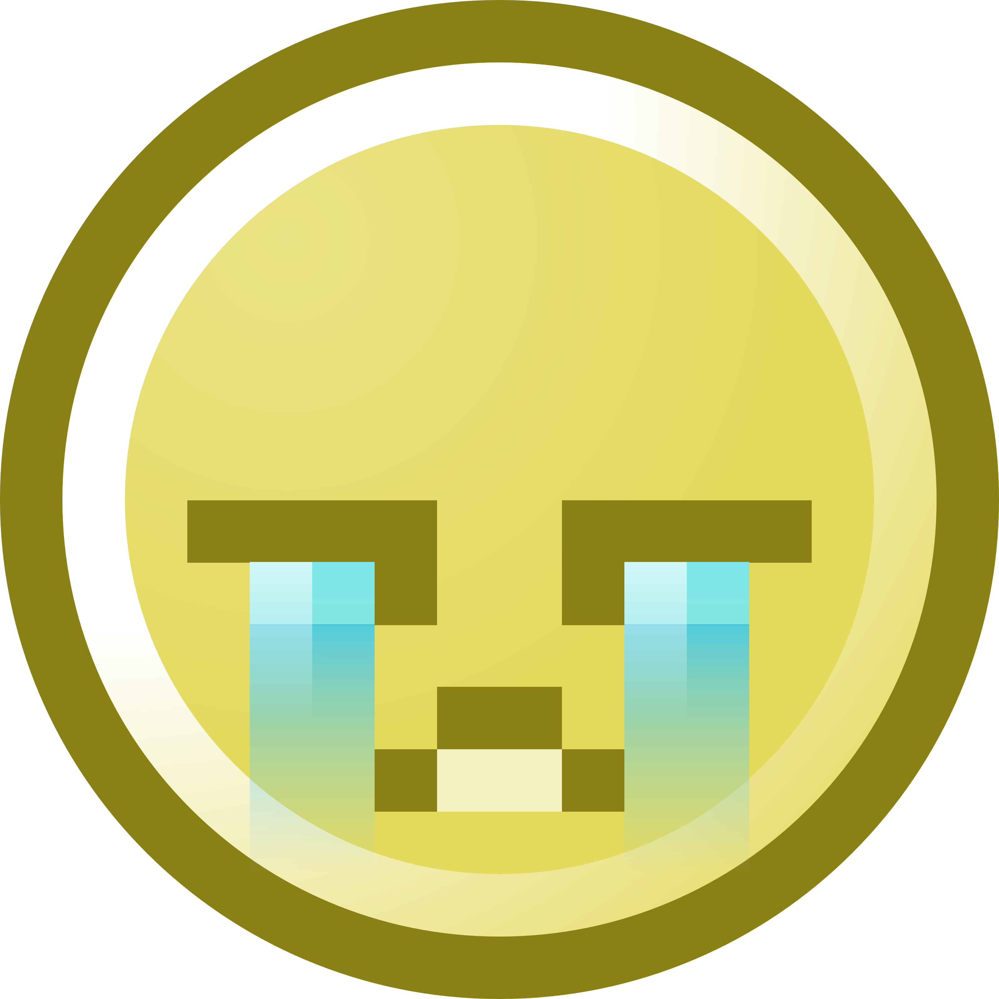3200x3200 Crying Smiley Face Clipart