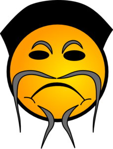 228x300 Sad Chinese Emoticon Clip Art