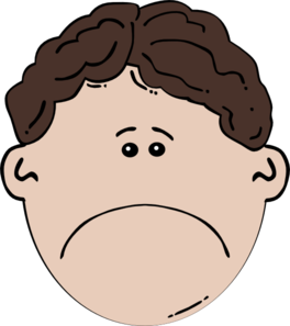 264x297 Sad Face Sad Smiley Clipart Free Images 3