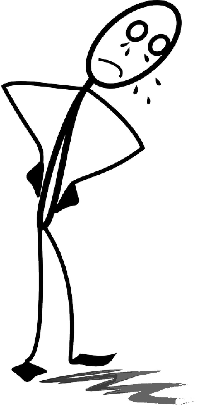 800x1600 Depression Clipart Stick Figure