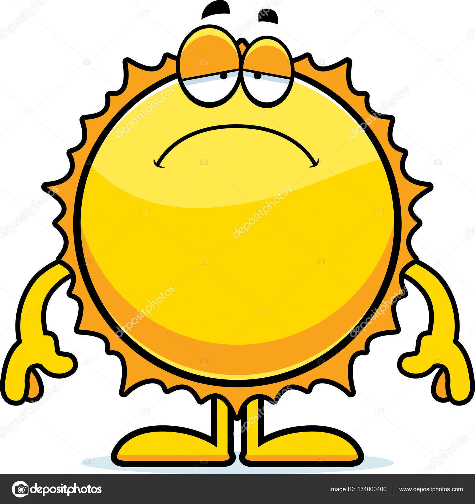 1600x1699 Sad Cartoon Sun Stock Vector Cthoman