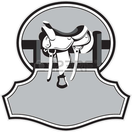 450x450 Western Saddle Clipart