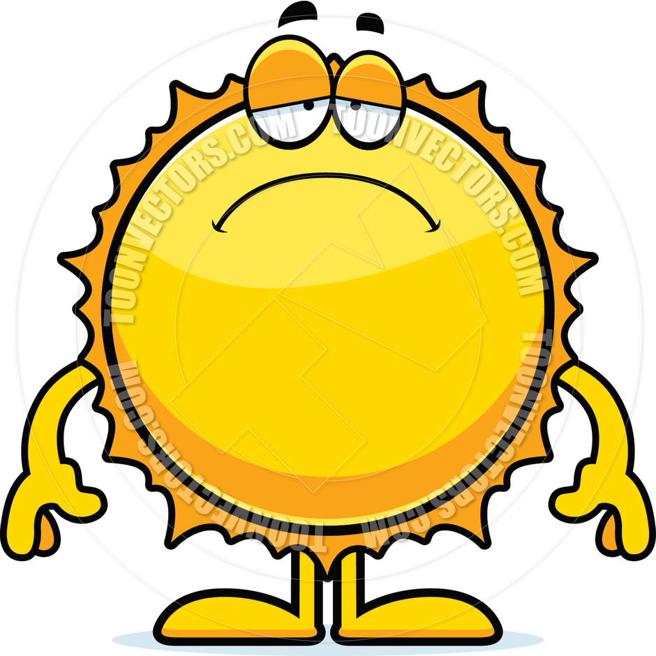 940x940 Sad Cartoon Sun By Cory Thoman Toon Vectors Eps
