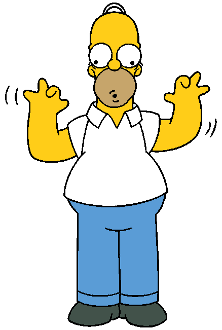 438x651 The Simpsons Clipart