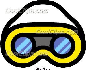 300x245 Safety Goggles Clip Art