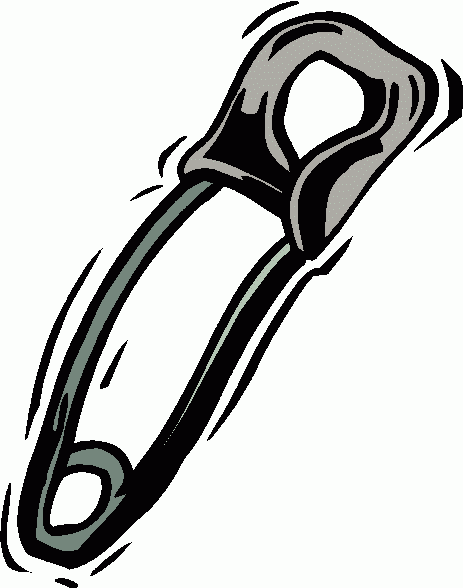 463x588 Safety Pin Clipart