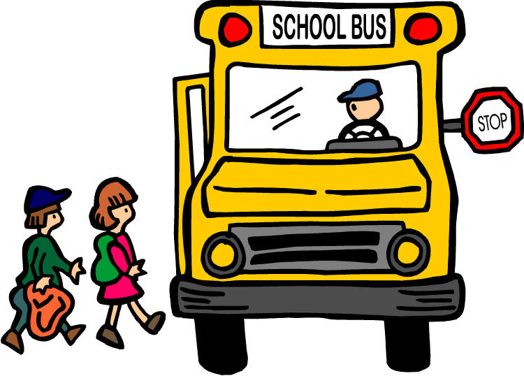 750x538 School Bus Safety Clipart