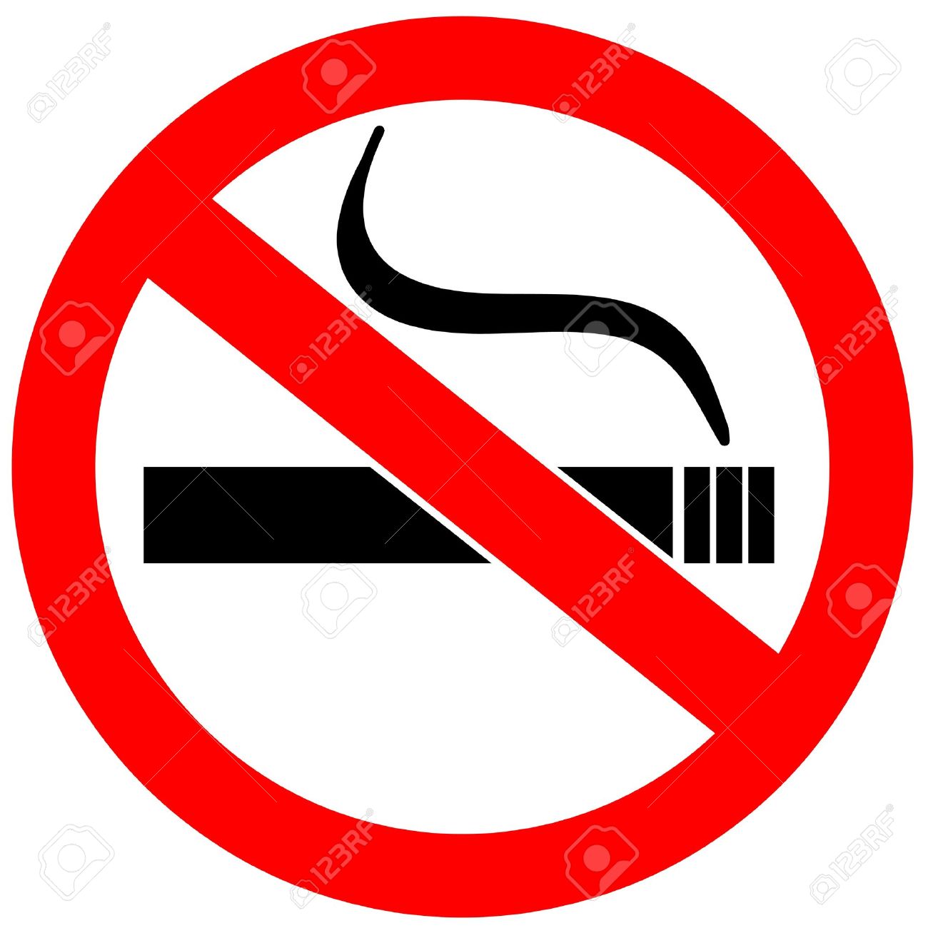 1300x1300 No Smoking Clipart Safety Sign
