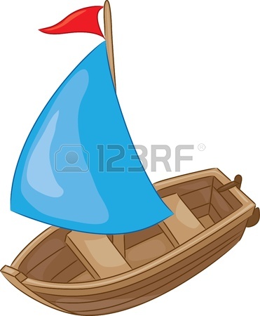371x450 Cartoon Boat With Water Royalty Free Cliparts, Vectors, And Stock