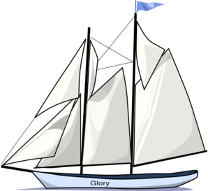 298x273 Glory Sailboat Clip Art
