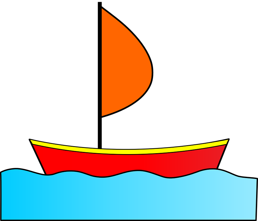 838x720 Sailboat Clipart Water Boat