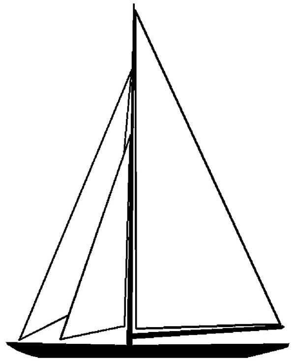 600x734 Kids Drawing Sailing Boat Coloring Pages Batch Coloring