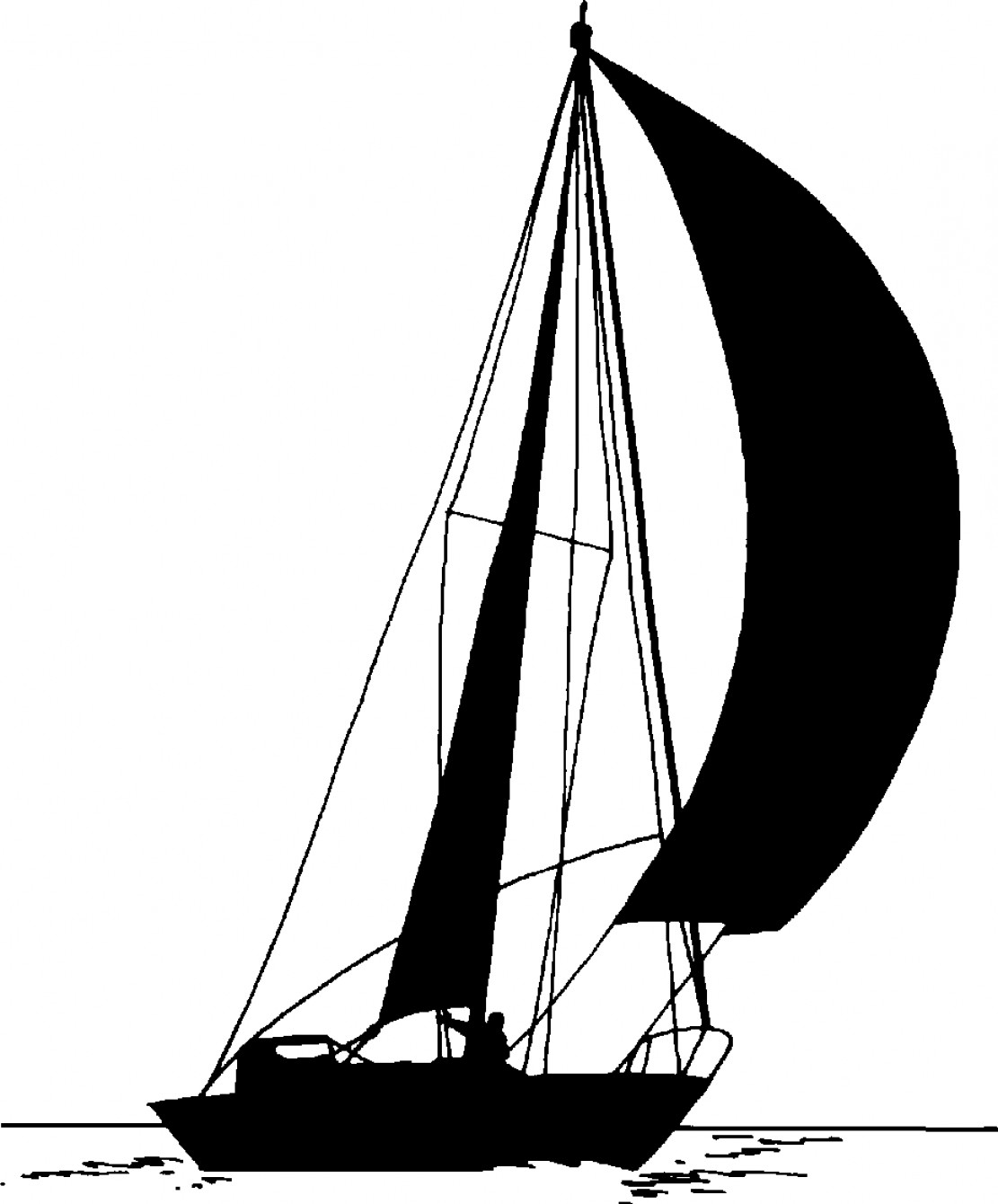 1111x1340 Clip Art Sailboat Silhouette Clip Art