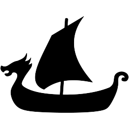 263x262 Viking Ship Silhouette Svg Vikings, Silhouettes
