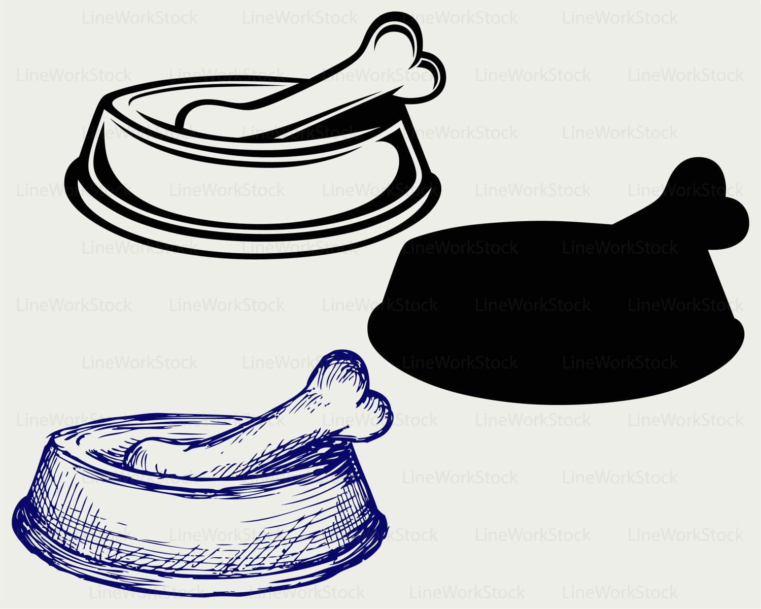 1500x1200 Hund Gericht Svg Knochen Hund Clipart Hund Knochen Svg Hund